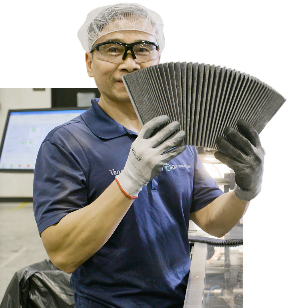 First Filter Media with Enhanced Carbon Filtration Technology